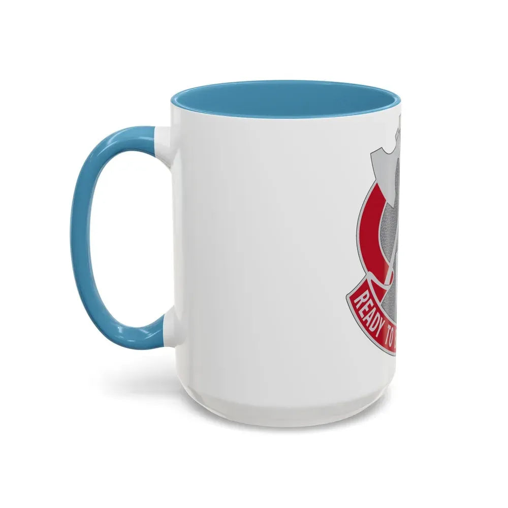 348 Engineer Group (U.S. Army) Accent Coffee Mug - Go Mug Yourself