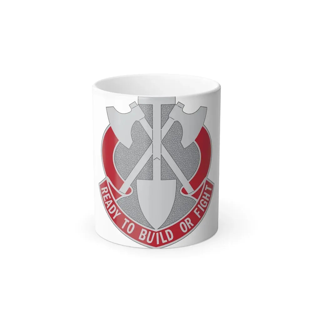 348 Engineer Group (U.S. Army) Color Changing Coffee Mug 11oz - Go Mug Yourself