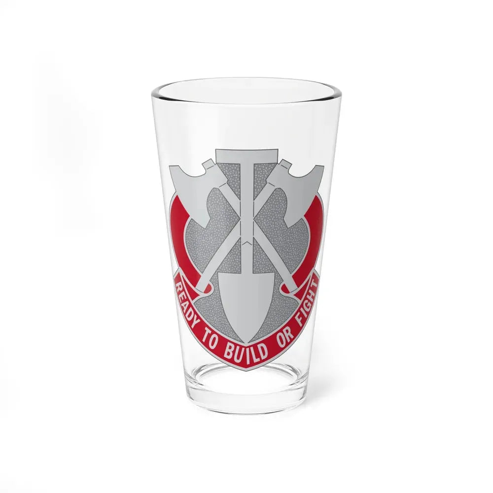348 Engineer Group (U.S. Army) Pint Glass 16oz 16oz - Go Mug Yourself