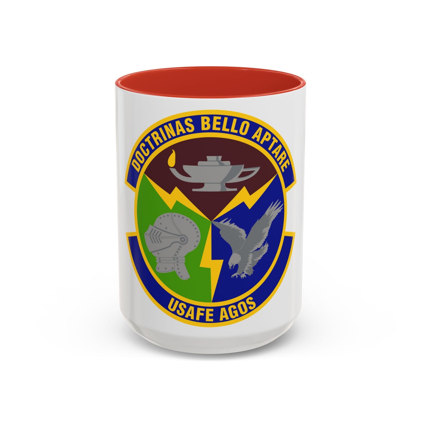 4 Combat Training Squadron USAFE (U.S. Air Force) Accent Coffee Mug