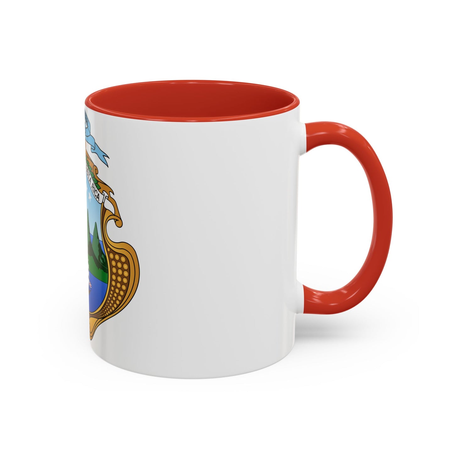 Coat of arms of Costa Rica (1906-1964) - Accent Coffee Mug