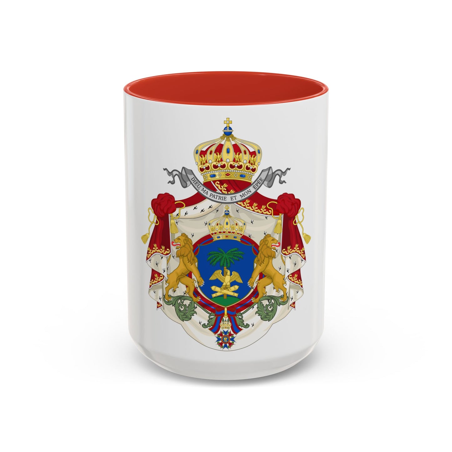 Imperial Coat of Arms of Haiti (1849-1859) - Accent Coffee Mug