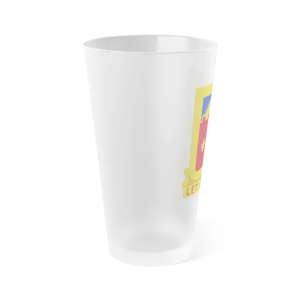 349 Armored Field Artillery Battalion (U.S. Army) Frosted Pint Glass 16oz - Go Mug Yourself