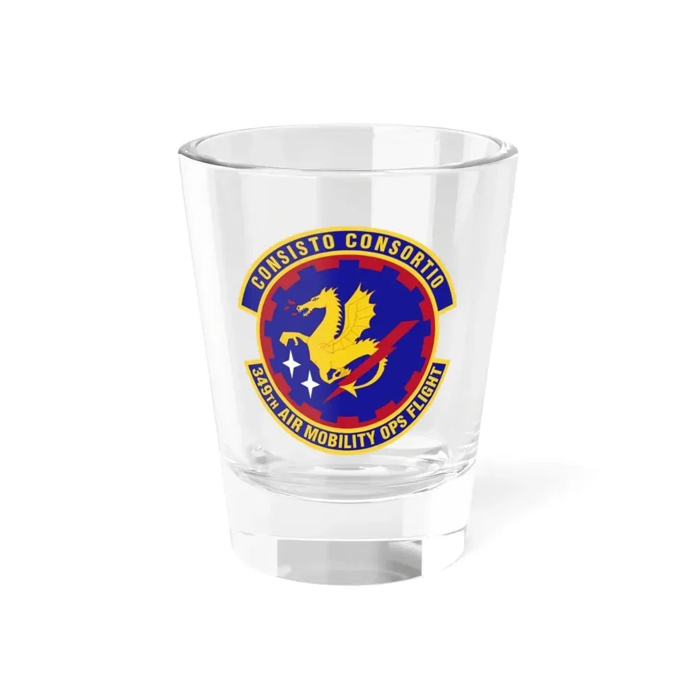 349th Air Mobility Operations Flight (U.S. Air Force) Shot Glass 1.5oz 1.5oz - Go Mug Yourself