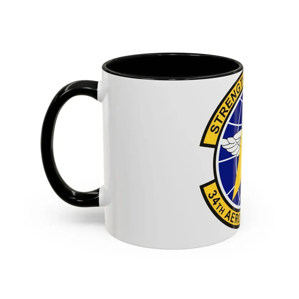 34th Aeromedical Evacuation Squadron (U.S. Air Force) Accent Coffee Mug - Go Mug Yourself