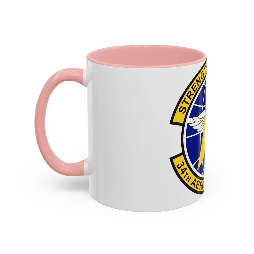 34th Aeromedical Evacuation Squadron (U.S. Air Force) Accent Coffee Mug - Go Mug Yourself