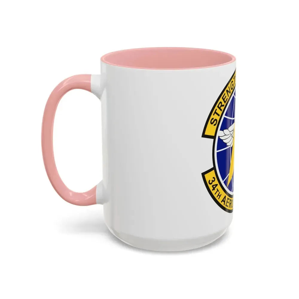34th Aeromedical Evacuation Squadron (U.S. Air Force) Accent Coffee Mug - Go Mug Yourself