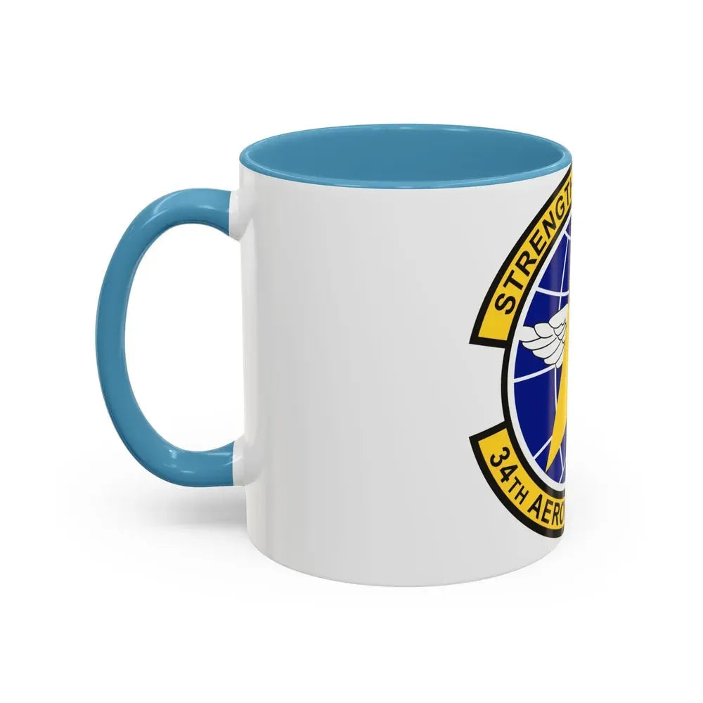34th Aeromedical Evacuation Squadron (U.S. Air Force) Accent Coffee Mug - Go Mug Yourself