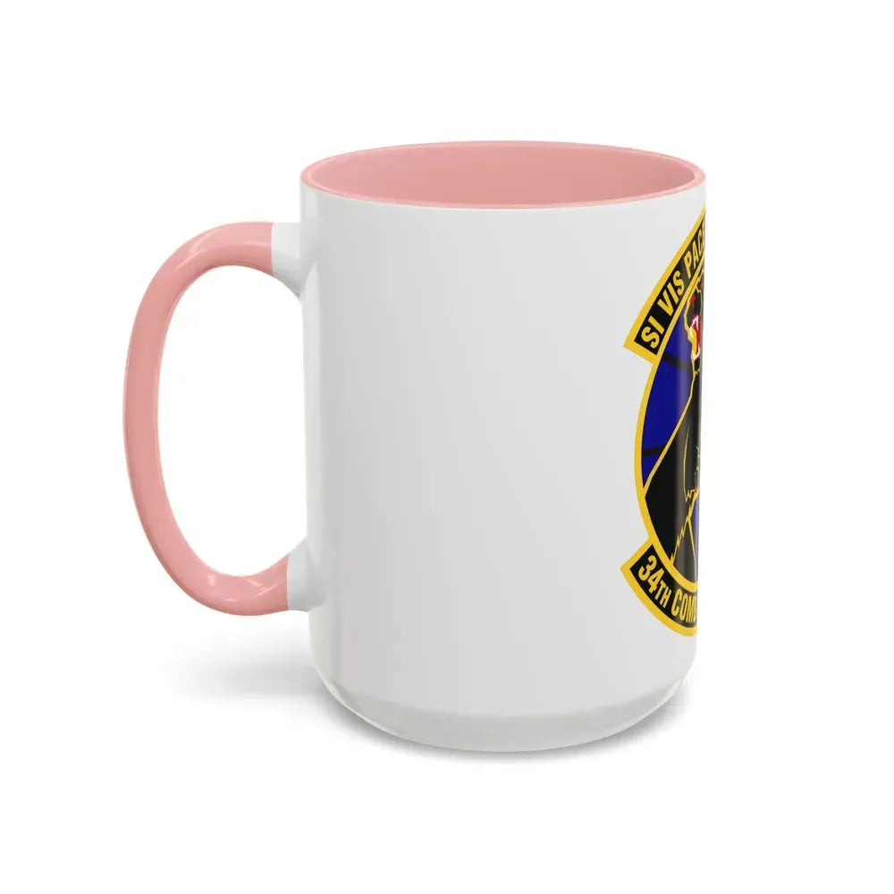34th Combat Training Squadron (U.S. Air Force) Accent Coffee Mug - Go Mug Yourself