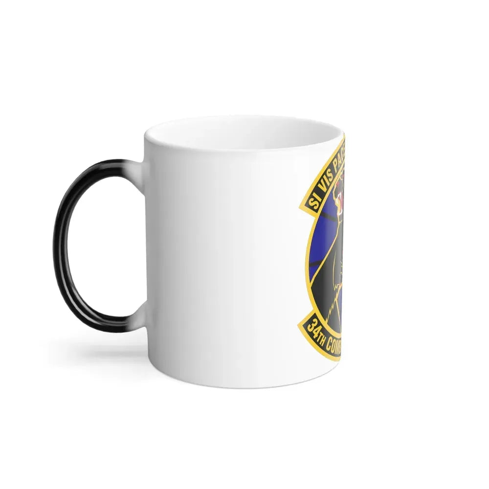 34th Combat Training Squadron (U.S. Air Force) Color Changing Coffee Mug - Go Mug Yourself