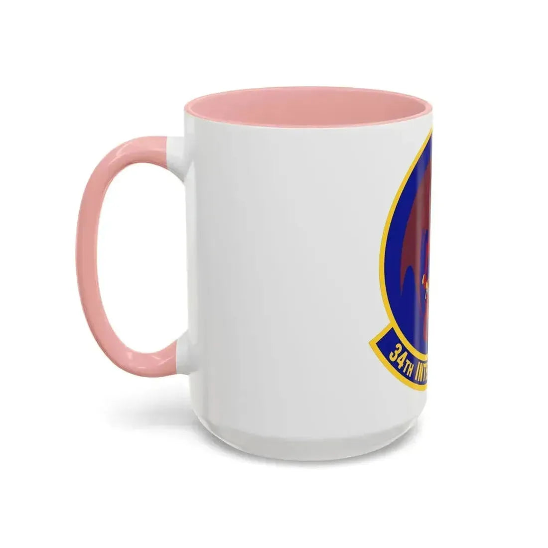 34th Intelligence Squadron (U.S. Air Force) Accent Coffee Mug - Go Mug Yourself
