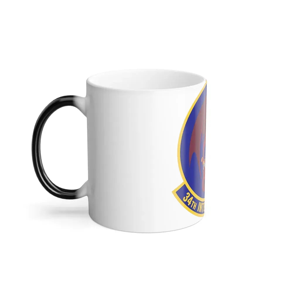 34th Intelligence Squadron (U.S. Air Force) Color Changing Coffee Mug - Go Mug Yourself
