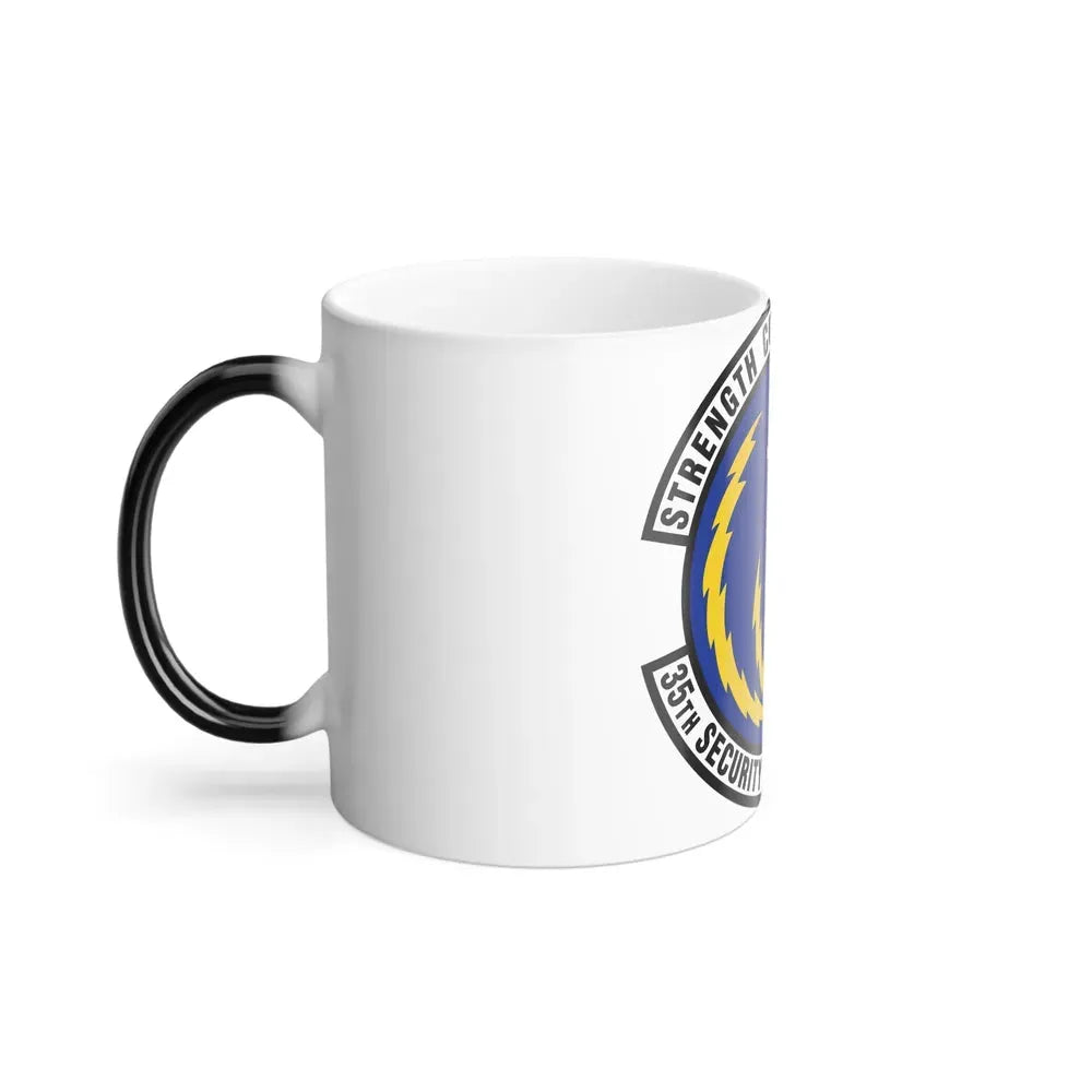 35 Security Forces Squadron PACAF (U.S. Air Force) Color Changing Coffee Mug - Go Mug Yourself