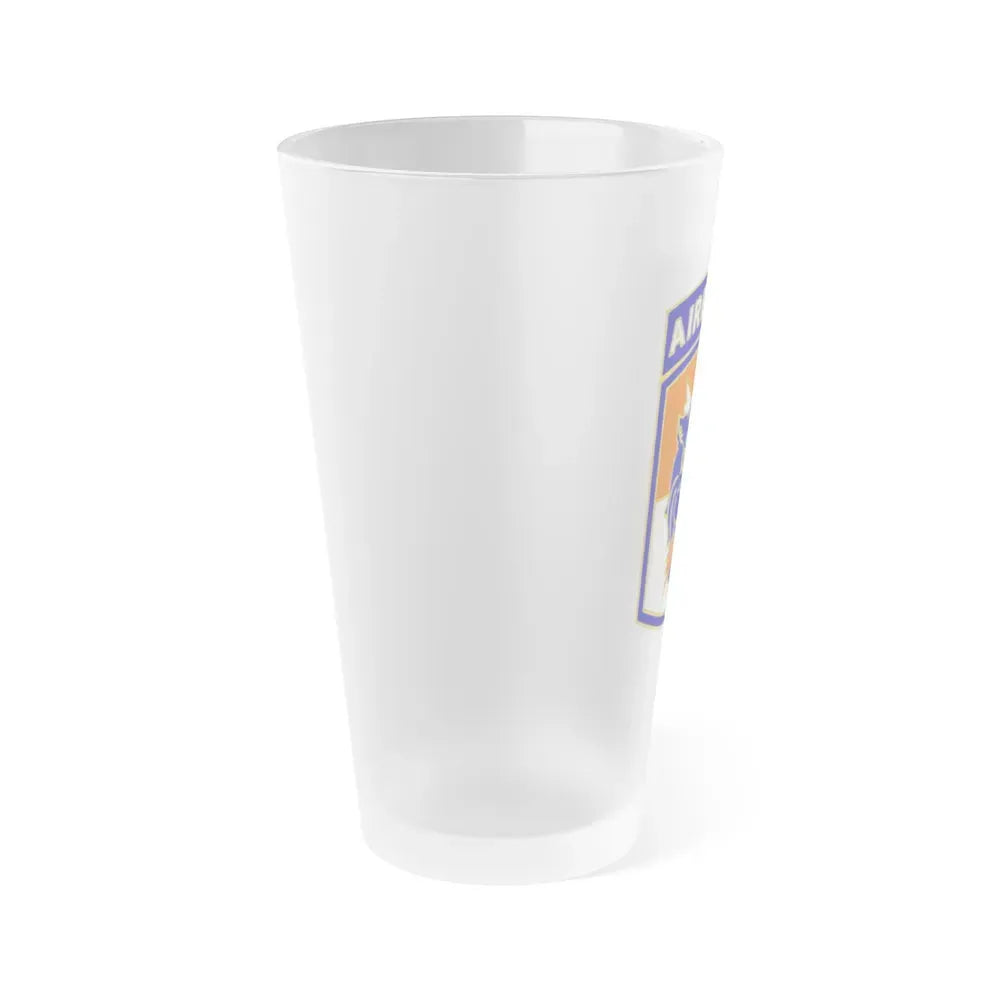 35 Signal Brigade (U.S. Army) Frosted Pint Glass 16oz - Go Mug Yourself