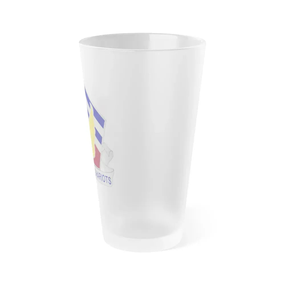 35 Transportation Battalion (U.S. Army) Frosted Pint Glass 16oz - Go Mug Yourself
