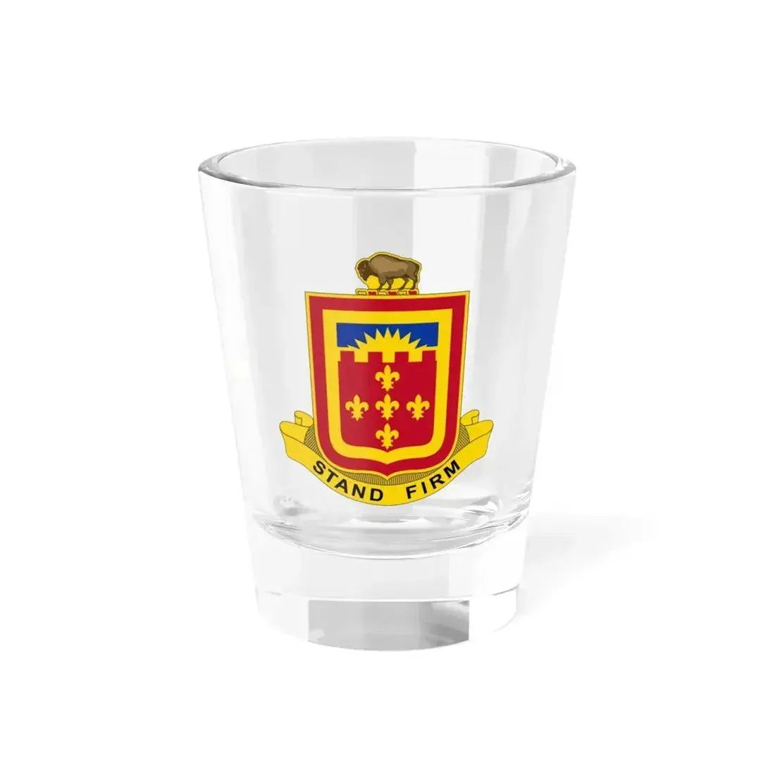 350 Armored Field Artillery Battalion (U.S. Army) Shot Glass 1.5oz 1.5oz - Go Mug Yourself