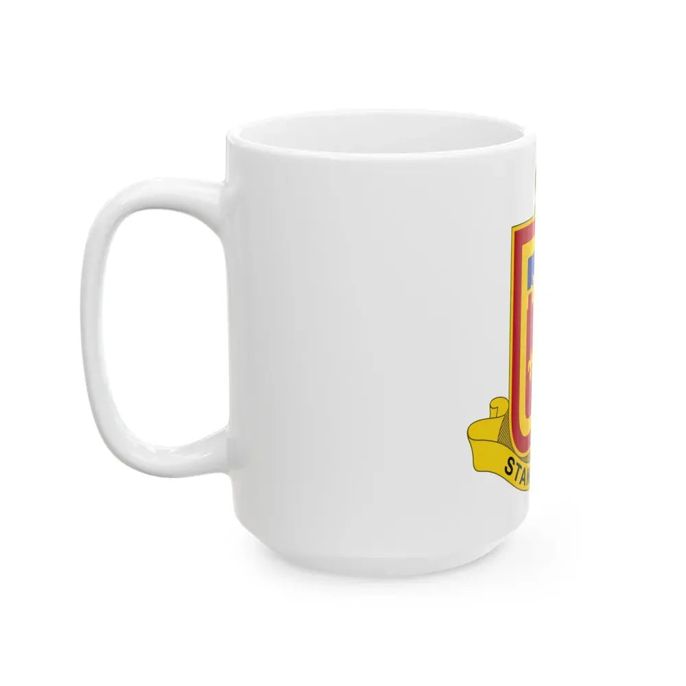 350 Armored Field Artillery Battalion (U.S. Army) White Coffee Mug - Go Mug Yourself
