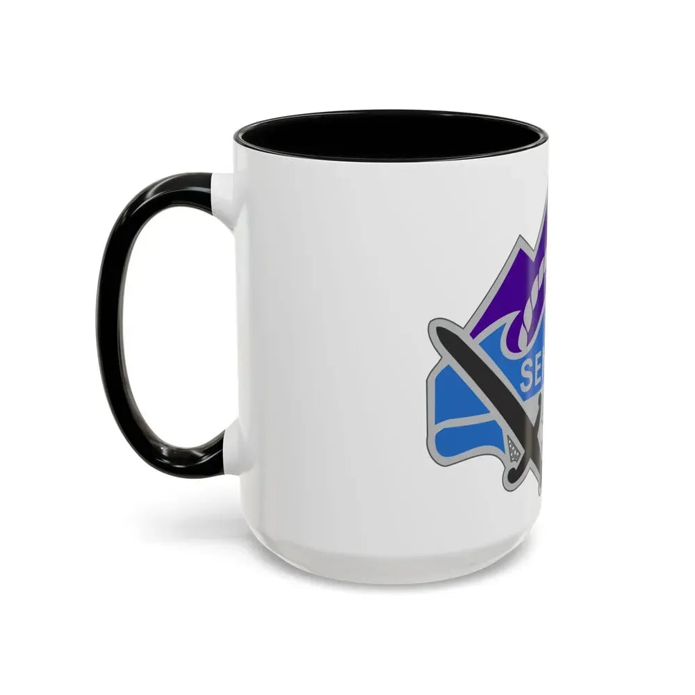 350 Civil Affairs Command 2 (U.S. Army) Accent Coffee Mug - Go Mug Yourself