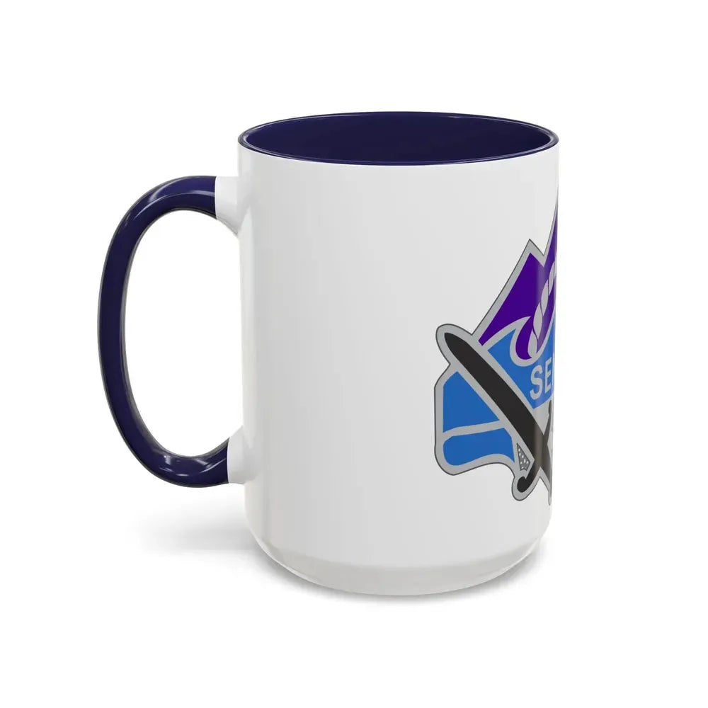 350 Civil Affairs Command 2 (U.S. Army) Accent Coffee Mug - Go Mug Yourself