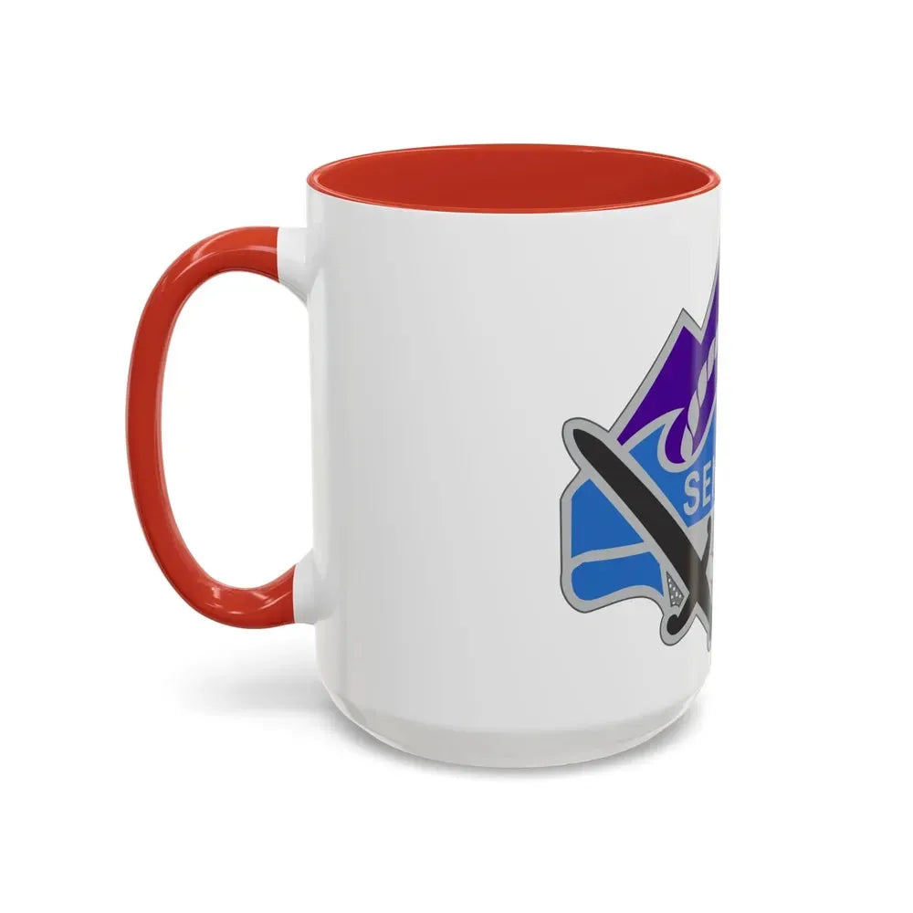 350 Civil Affairs Command 2 (U.S. Army) Accent Coffee Mug - Go Mug Yourself