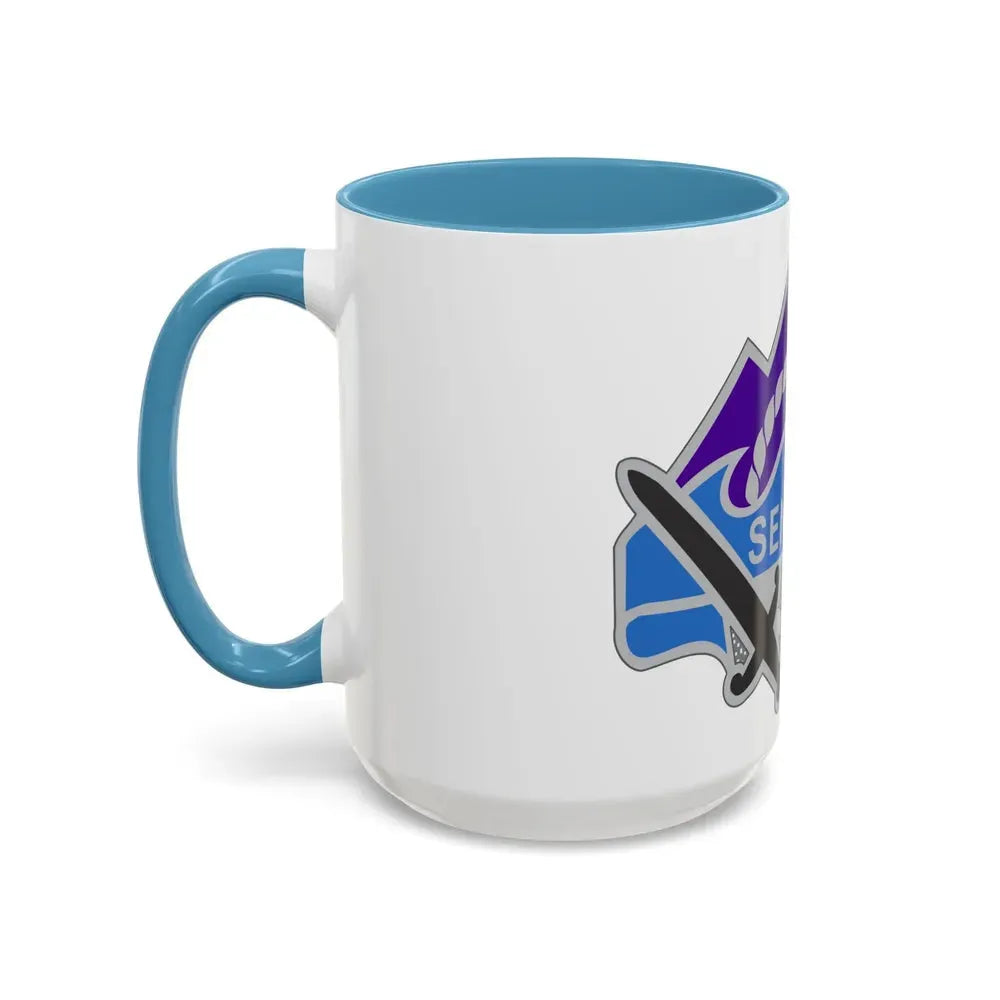 350 Civil Affairs Command 2 (U.S. Army) Accent Coffee Mug - Go Mug Yourself