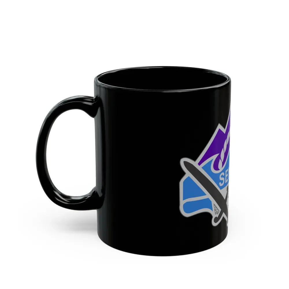 350 Civil Affairs Command 2 (U.S. Army) Black Coffee Mug - Go Mug Yourself