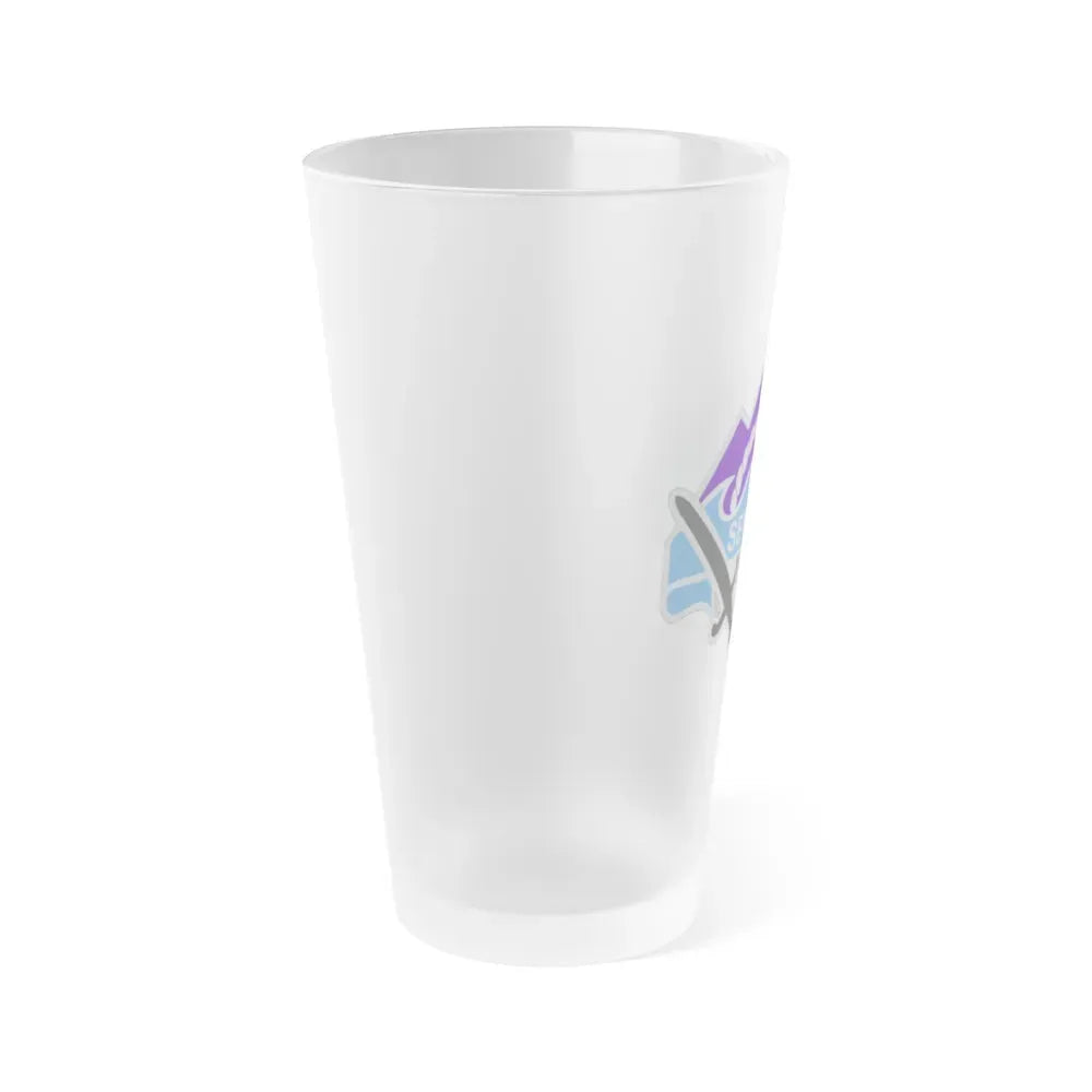 350 Civil Affairs Command 2 (U.S. Army) Frosted Pint Glass 16oz - Go Mug Yourself