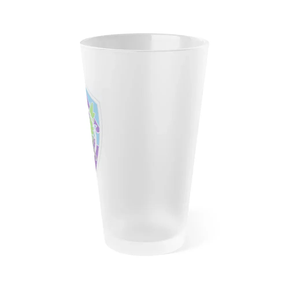 350 Civil Affairs Command 3 (U.S. Army) Frosted Pint Glass 16oz - Go Mug Yourself