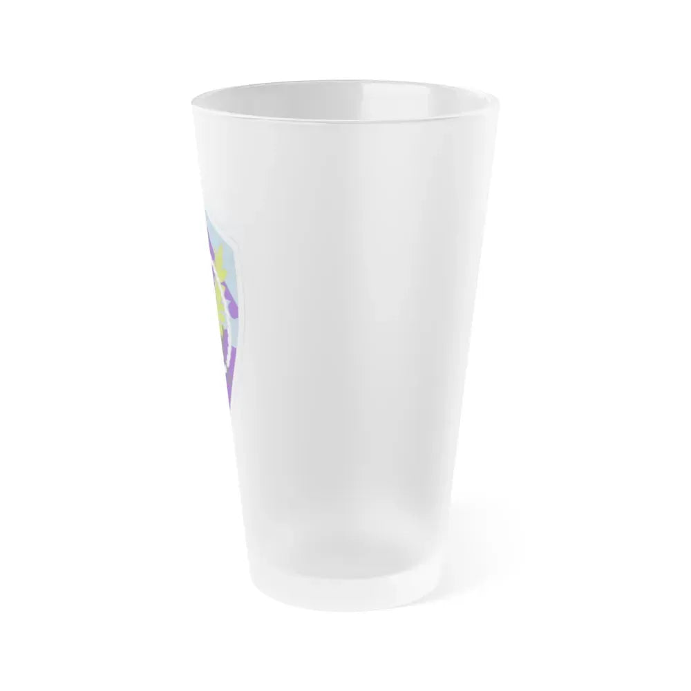 350 Civil Affairs Command (U.S. Army) Frosted Pint Glass 16oz - Go Mug Yourself