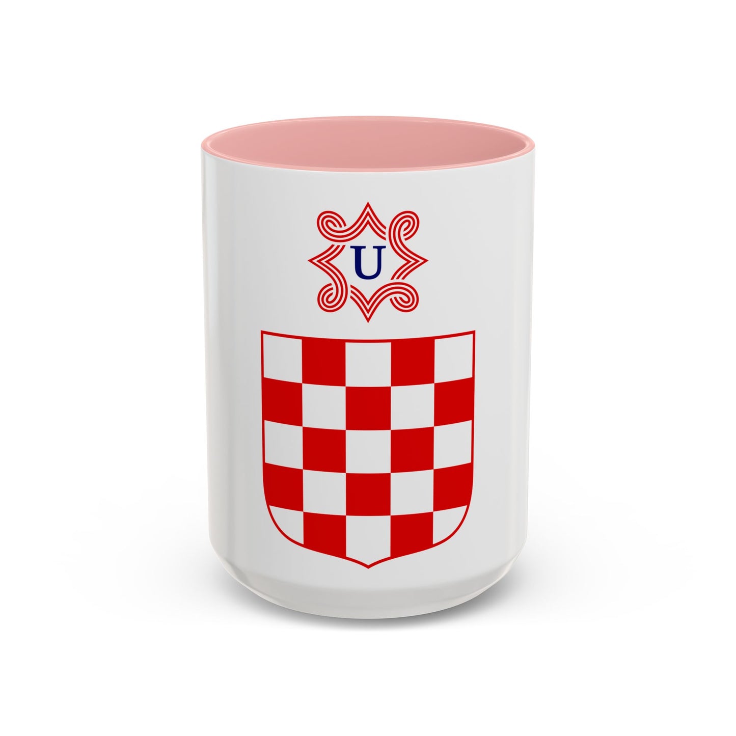 Coat of arms of the Independent State of Croatia - Accent Coffee Mug