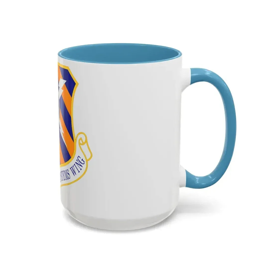 350th Electronic Systems Wing (U.S. Air Force) Accent Coffee Mug - Go Mug Yourself