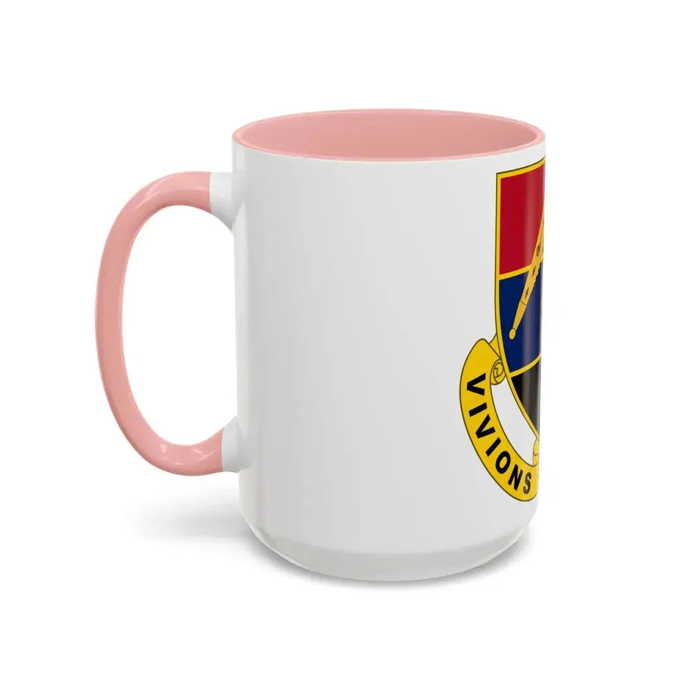 351 Armored Field Artillery Battalion (U.S. Army) Accent Coffee Mug - Go Mug Yourself