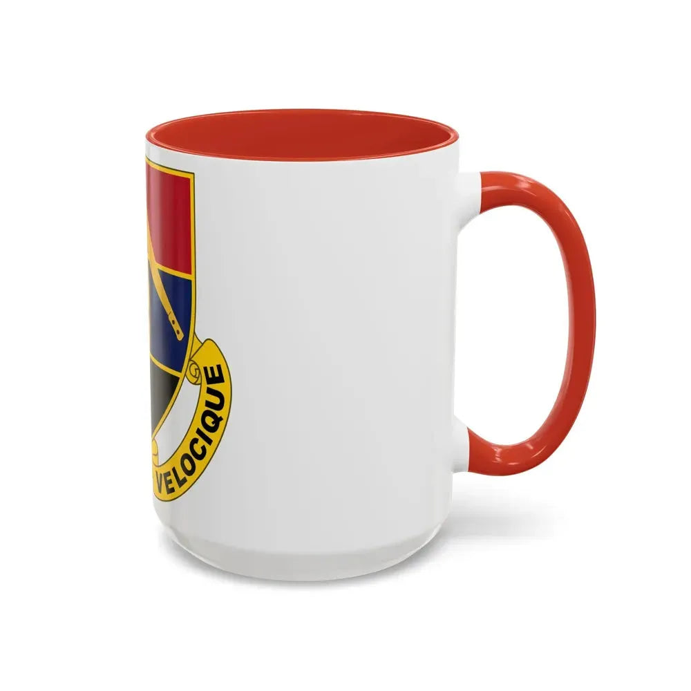 351 Armored Field Artillery Battalion (U.S. Army) Accent Coffee Mug - Go Mug Yourself