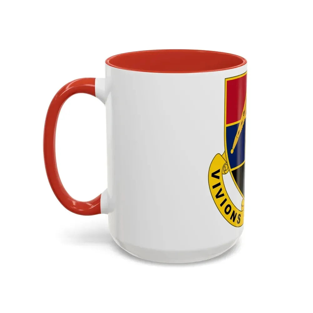 351 Armored Field Artillery Battalion (U.S. Army) Accent Coffee Mug - Go Mug Yourself