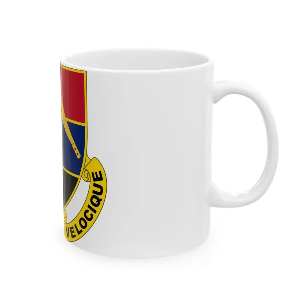 351 Armored Field Artillery Battalion (U.S. Army) White Coffee Mug - Go Mug Yourself
