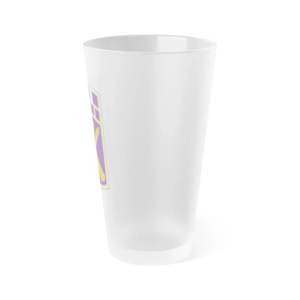 351 Civil Affairs Command 3 (U.S. Army) Frosted Pint Glass 16oz - Go Mug Yourself