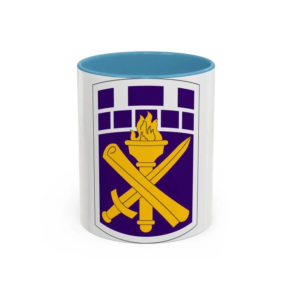 351 Civil Affairs Command (U.S. Army) Accent Coffee Mug 11oz Light Blue - Go Mug Yourself