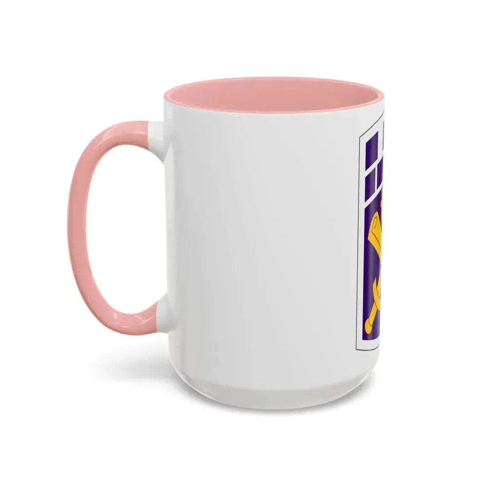 351 Civil Affairs Command (U.S. Army) Accent Coffee Mug - Go Mug Yourself
