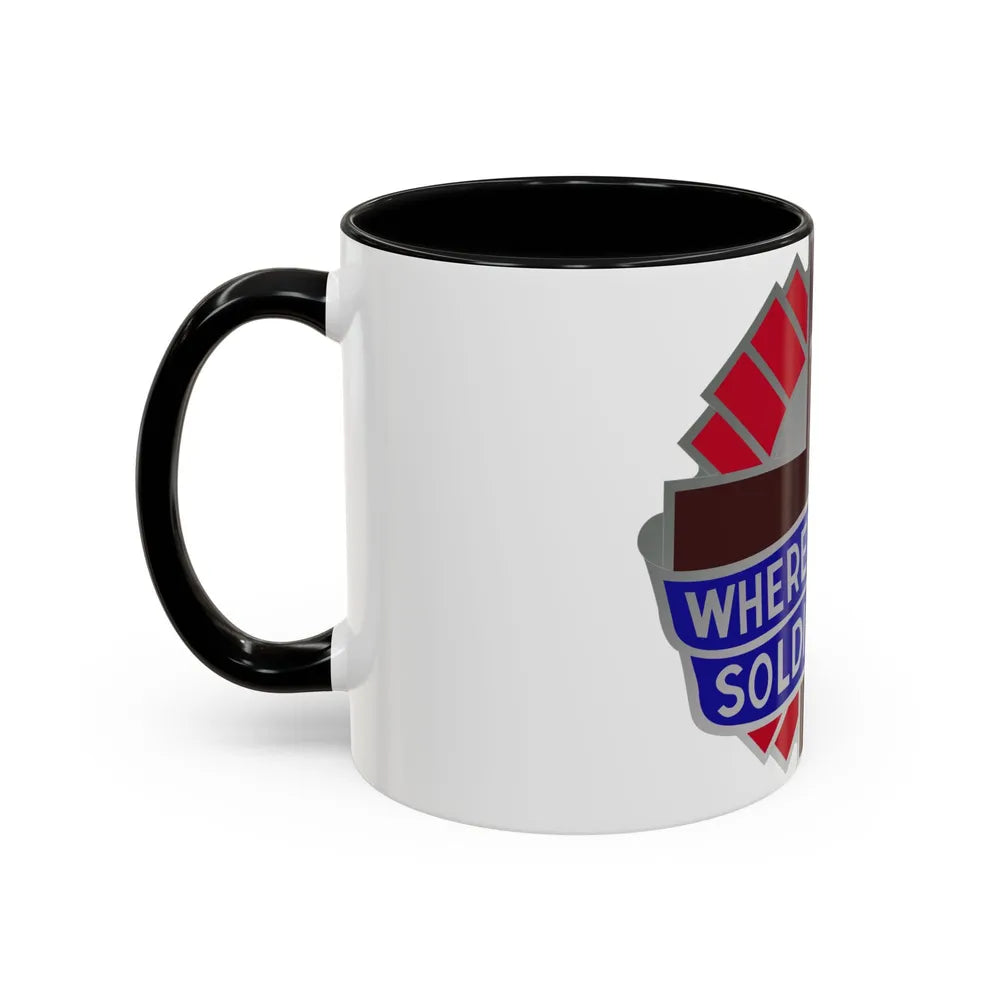 351 Surgical Hospital (U.S. Army) Accent Coffee Mug-Go Mug Yourself