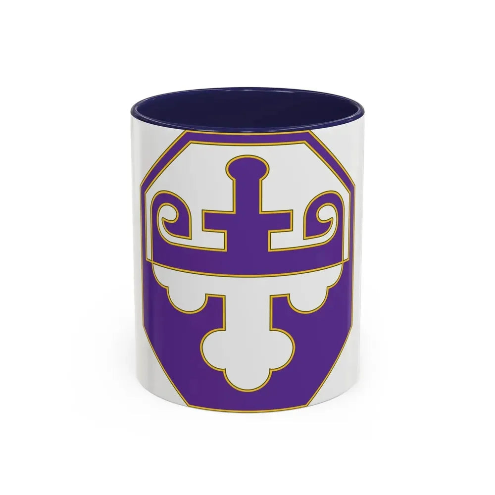 352 Civil Affairs Command 3 (U.S. Army) Accent Coffee Mug 11oz Navy - Go Mug Yourself