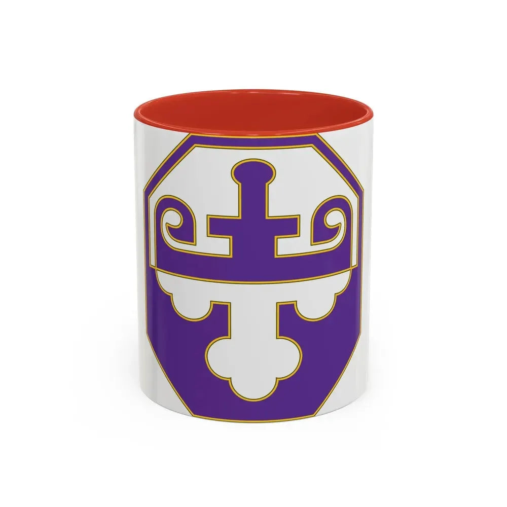 352 Civil Affairs Command 3 (U.S. Army) Accent Coffee Mug 11oz Red - Go Mug Yourself