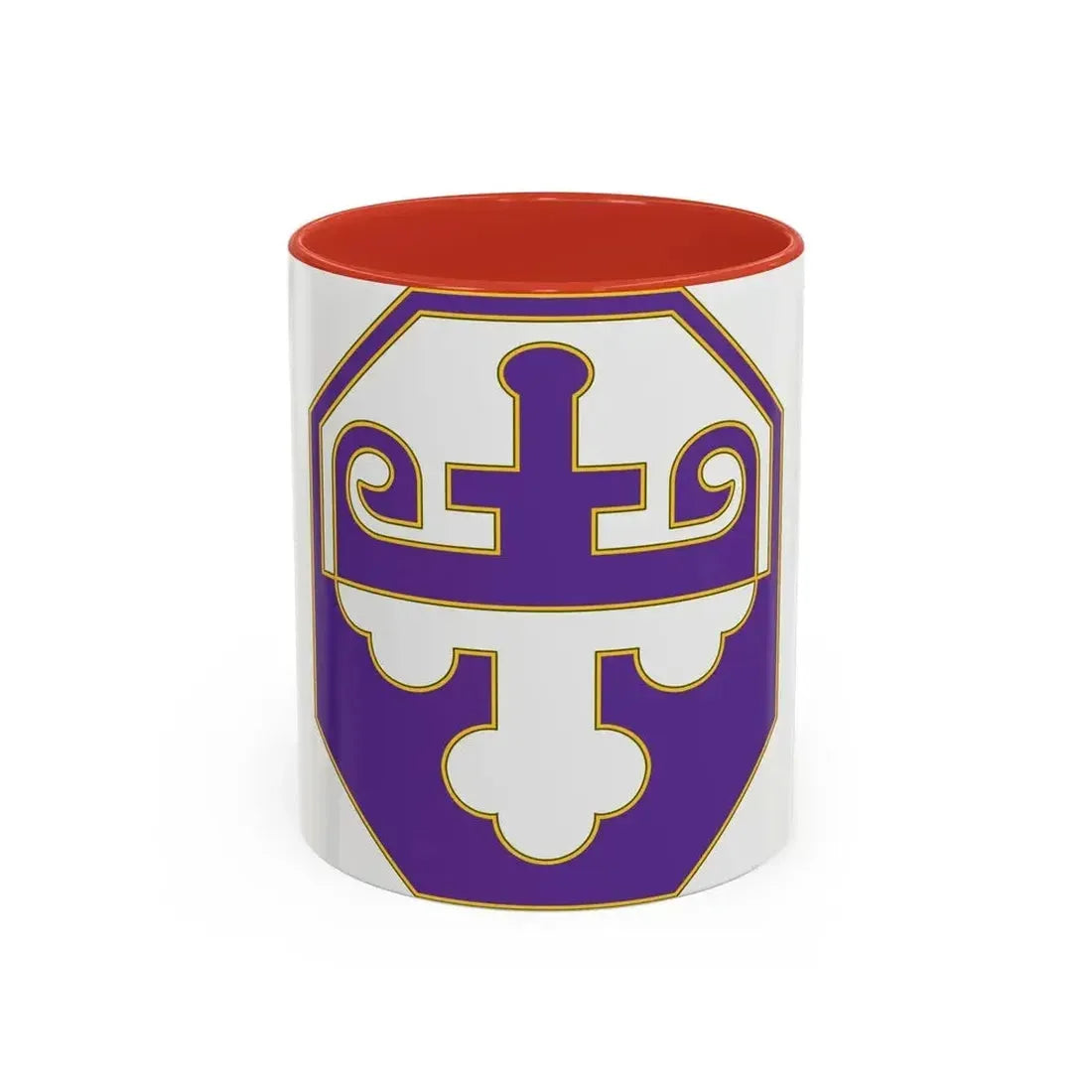 352 Civil Affairs Command 3 (U.S. Army) Accent Coffee Mug 11oz Red - Go Mug Yourself