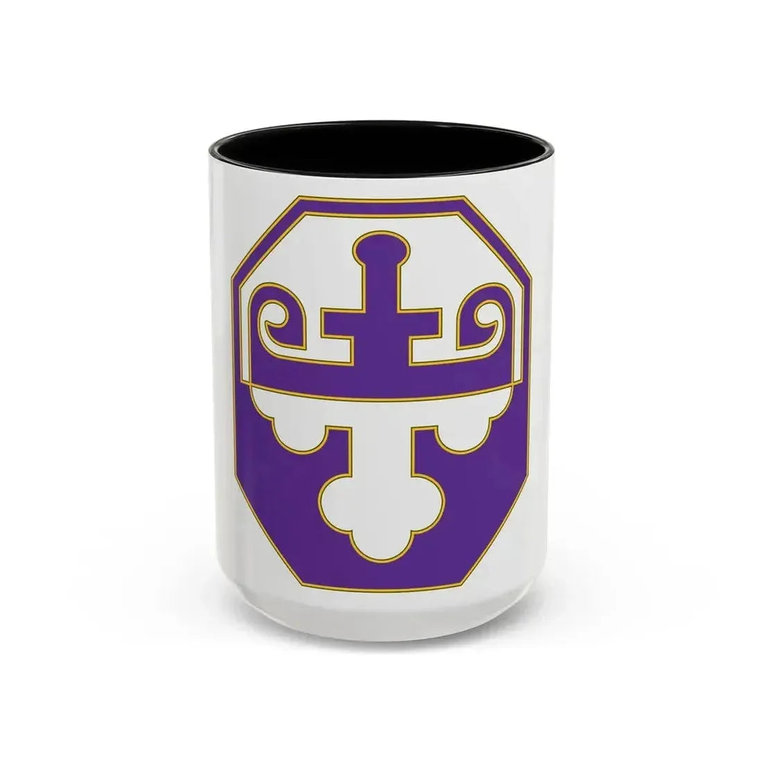 352 Civil Affairs Command 3 (U.S. Army) Accent Coffee Mug 15oz Black - Go Mug Yourself