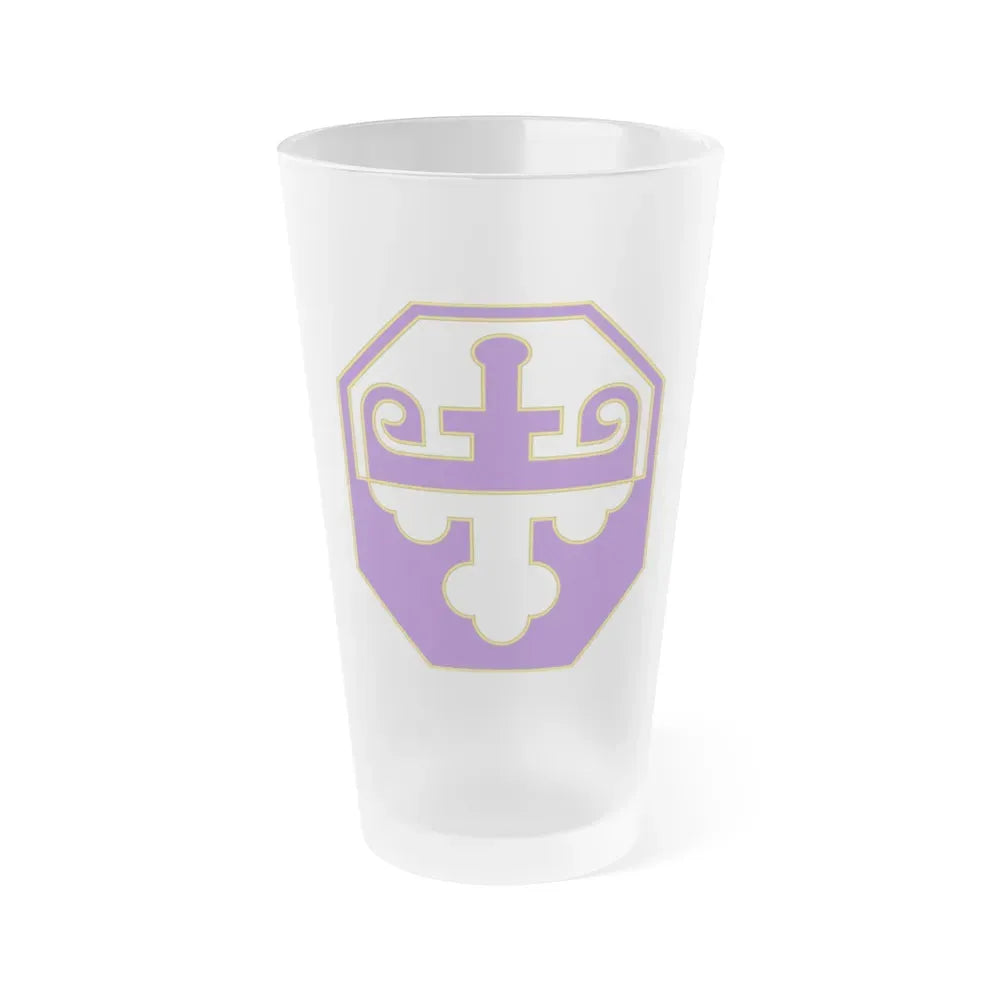352 Civil Affairs Command 3 (U.S. Army) Frosted Pint Glass 16oz Default Title - Go Mug Yourself