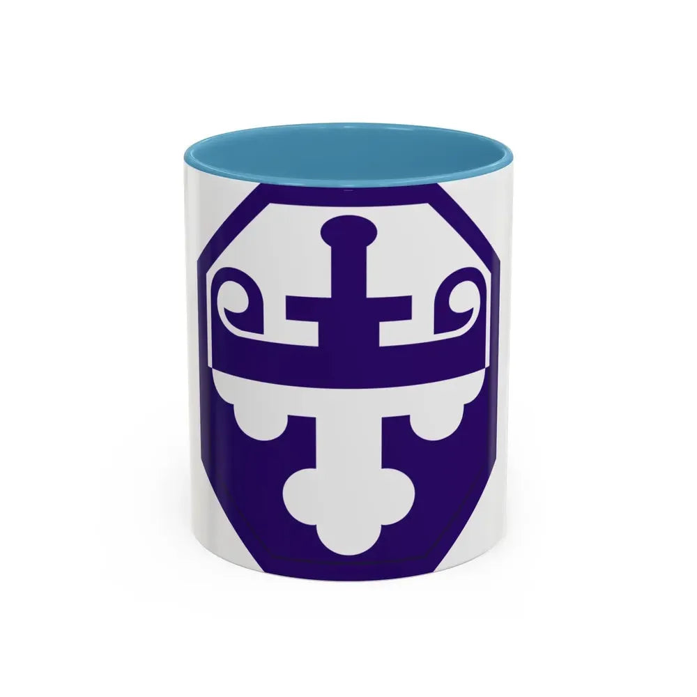 352 Civil Affairs Command (U.S. Army) Accent Coffee Mug 11oz Light Blue - Go Mug Yourself