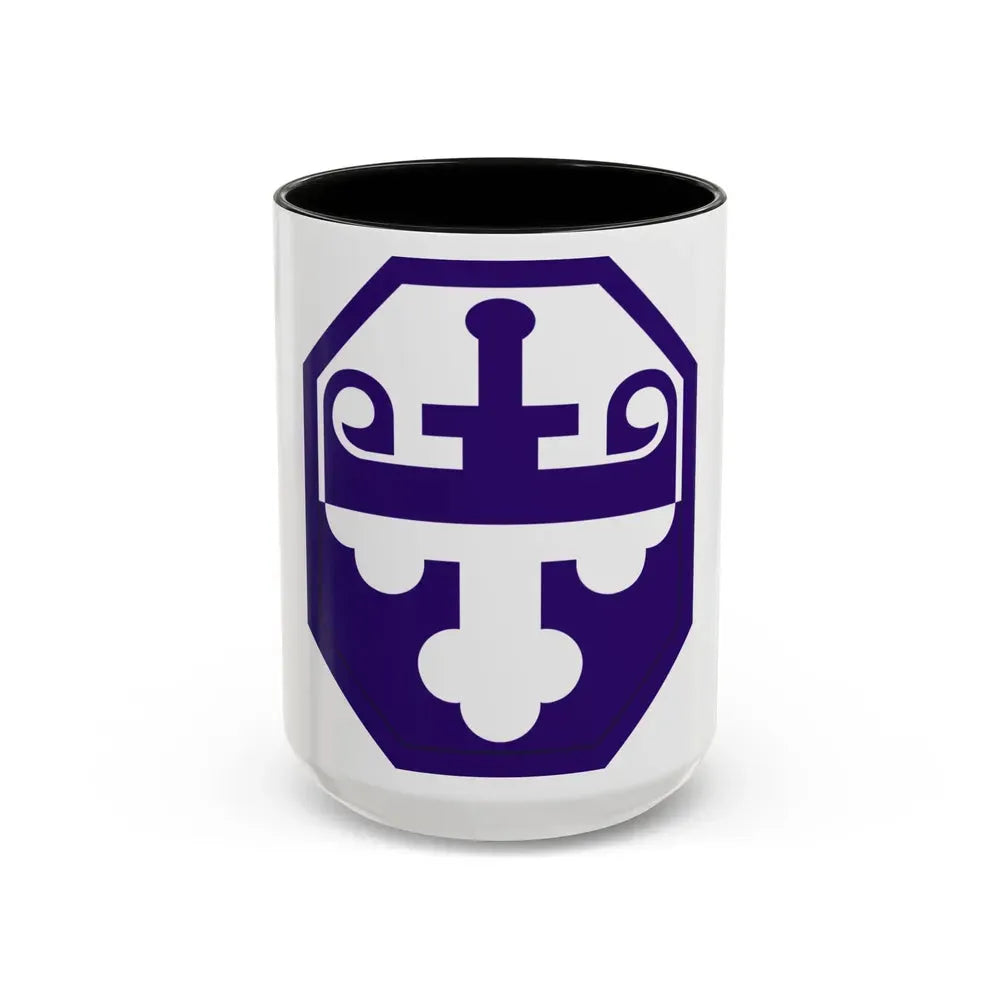 352 Civil Affairs Command (U.S. Army) Accent Coffee Mug 15oz Black - Go Mug Yourself