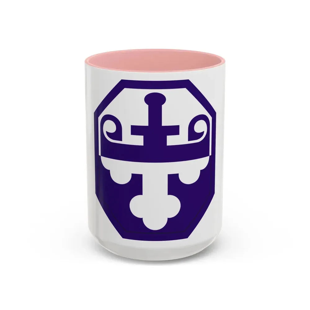 352 Civil Affairs Command (U.S. Army) Accent Coffee Mug 15oz Pink - Go Mug Yourself