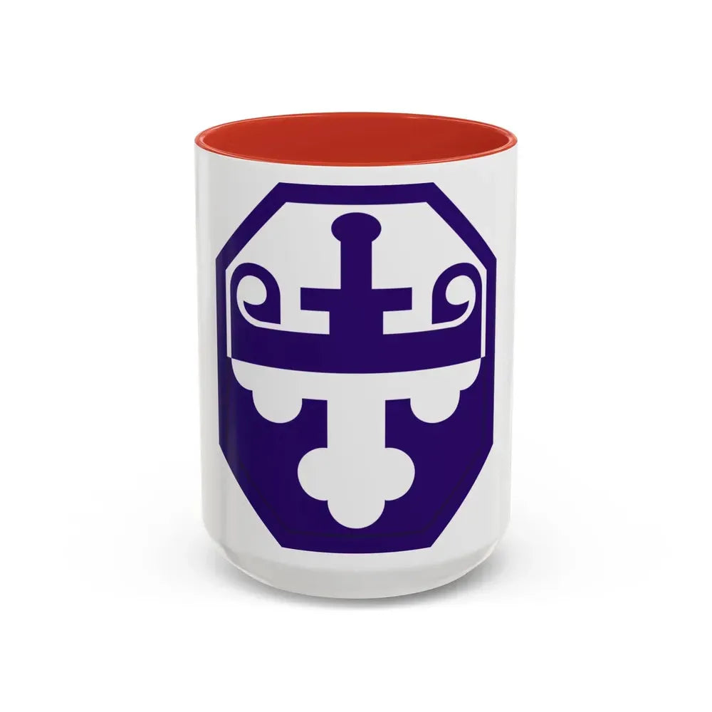 352 Civil Affairs Command (U.S. Army) Accent Coffee Mug 15oz Red - Go Mug Yourself