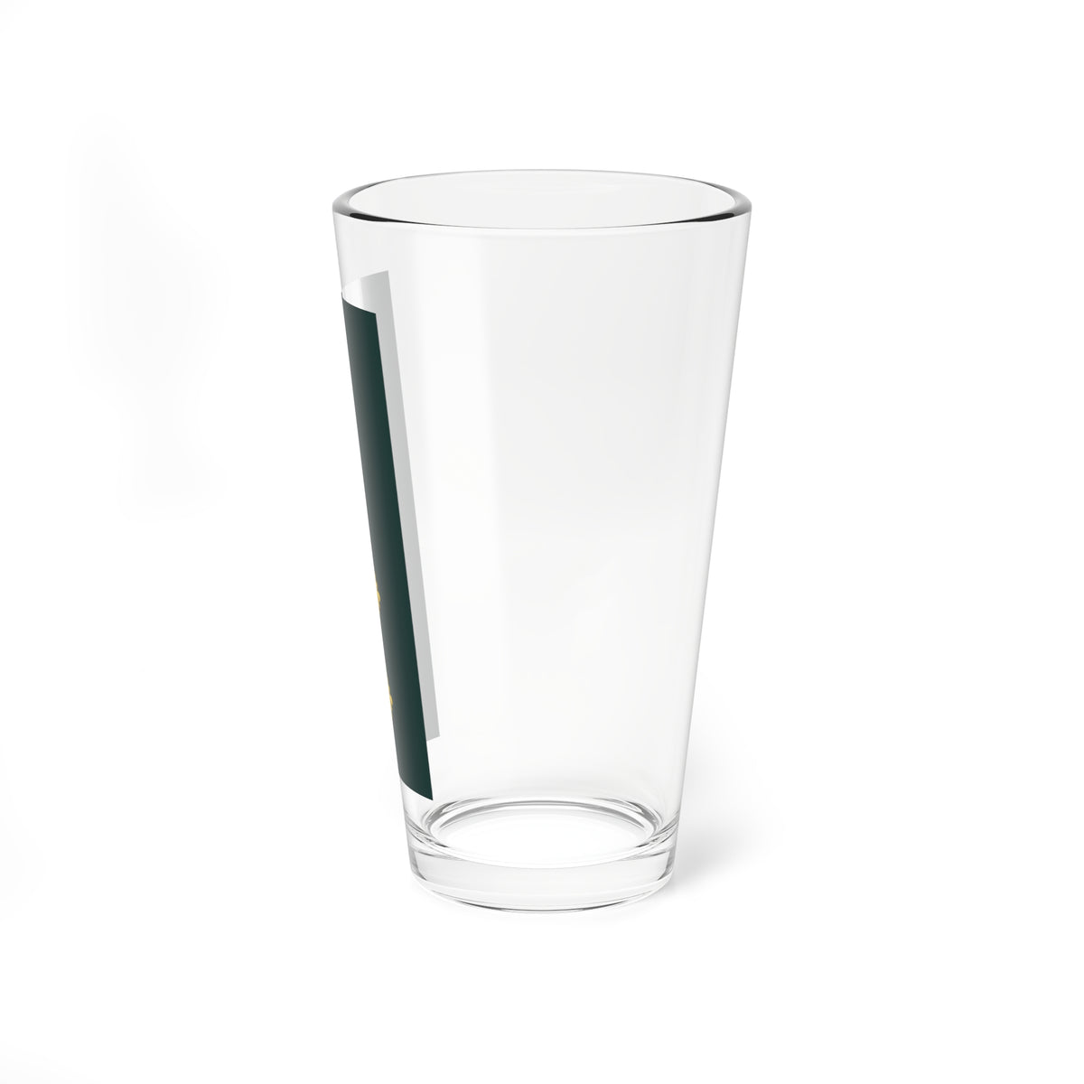 08 Ghana Army 1LT (Ghana) (Military Rank) Pint Glass 16oz