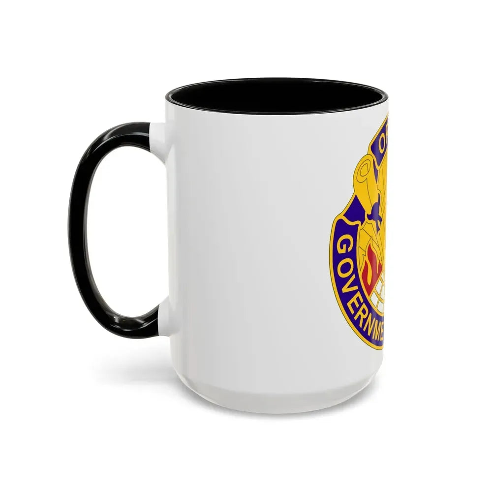 353 Civil Affairs Command 2 (U.S. Army) Accent Coffee Mug - Go Mug Yourself